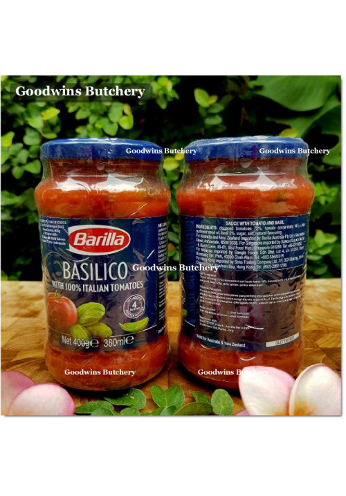 Sauce tomato BARILLA Italy GLUTEN FREE BASILICO 400g